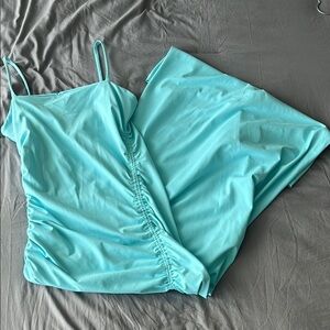 Susana Monaco Aqua Maxi Dress